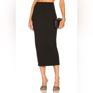 REVOLVE X Michael Costello Black Pencil Skirt